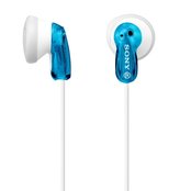 SONY sluchátka do uší MDRE9LPL/ drátová/ 3,5mm jack/ citlivost 104 dB/mW/ modrá
