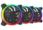 SilentiumPC sada přídavných ventilátorů Corona HP EVO ARGB 120 3-pack / 3x 120mm fan / ARGB LED / ultratichý