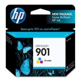 HP (901) inkoustová kazeta barevná CC656AE originál