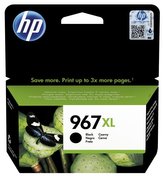 HP originální ink HP 967XL (Černá, 3 000str.) pro  HP OfficeJet Pro 9020