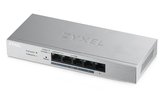 ZyXEL GS1200-5HPv2 Web Smart switch   5x Gigabit metal, 4x PoE (802.3at, 30W), PoE Power budget 60