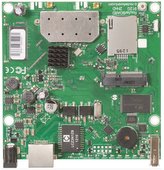 MikroTik RouterBOARD RB912UAG-2HPnD, 64MB, 802.11b/g/n, L4, 2xMMCX, 1xGLAN, miniPCIe, L4