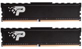 PATRIOT Signature Premium Line 16GB DDR4 2400MHz / DIMM / CL17 / 1,2V / Heat Shield / KIT 2x 8GB