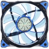AKASA LED ventilátor Vegas / AK-FN091-BL / 120mm / výška 25mm/ 3pin PWM/ modrý