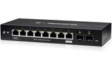 UBNT Edge Switch 10X, 8-port Gigabit Ethernet, 2x SFP, 1x PoE In, 1x PoE Out