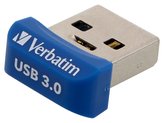 VERBATIM Flash disk Store \'n\' Stay NANO/ 16GB/ USB 3.0/ modrá