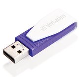 VERBATIM Flash disk Store \'n\' Go Swivel/ 64GB/ USB 2.0/ fialová