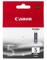 Canon inkoustová náplň PGI-5Bk/ černá