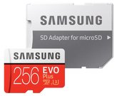 Samsung Micro SDXC karta 256GB EVO Plus + SD adaptér