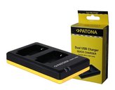 PATONA nabíječka Foto Dual Quick Panasonic DMW-BLC12  USB