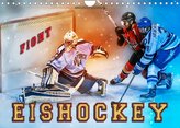Eishockey - Fight (Wandkalender 2022 DIN A4 quer)