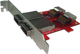 Kouwell ST-187 PCI-E Konvertor miniSAS na SAS/ Včetně Low profile