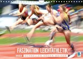 Faszination Leichtathletik: Schneller, höher, weiter (Wandkalender 2022 DIN A4 quer)