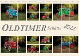Oldtimer Schätze. Ein Traktoren-Kalender (Wandkalender 2022 DIN A4 quer)