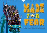 Made for Fear - Der Achterbahnkalender (Wandkalender 2022 DIN A4 quer)