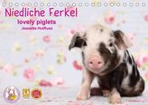 Niedliche Ferkel lovely piglets 2022 (Tischkalender 2022 DIN A5 quer)