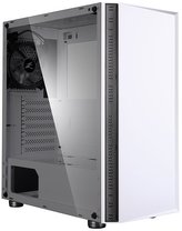 Zalman skříň R2 White / Middle tower / ATX / 1x120mm RGB fan / USB 3.0 / USB 2.0 / tvrzené sklo