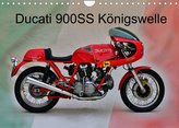 Ducati 900SS Königswelle (Wandkalender 2022 DIN A4 quer)
