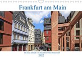 Frankfurt am Main die neue Altstadt vom Taxifahrer Petrus Bodenstaff (Wandkalender 2022 DIN A4 quer)