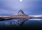 Island - Wundervolle Landschaften (Wandkalender 2022 DIN A4 quer)