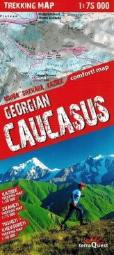 Trekking map Georgian Caucasus 1:75 000