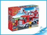 BanBao stavebnice Fire hasičské auto  + 3 figurky ToBees