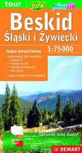 Beskid Śląski i Żywiecki - mapa turystyczna