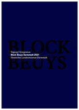 Tagung Block Beuys Darmstadt 2021 Symposium Block Beuys Darmstadt 2021