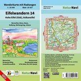 Eifelwandern 14 - Hohe Eifel (Süd), Vulkaneifel 1 : 25 000