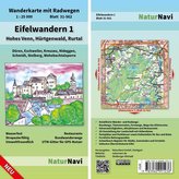 Eifelwandern 1 - Hohes Venn, Hürtgenwald, Rurtal 1 : 25 000