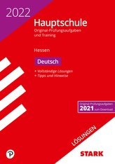 STARK Lösungen zu Original-Prüfungen und Training Hauptschule 2022 - Deutsch - Hessen