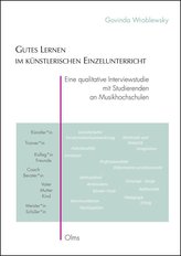 Gutes Lernen im künstlerischen Einzelunterricht
