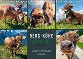 Berg-Kühe, Natur pur - unser schönster Urlaub (Wandkalender 2022 DIN A4 quer)