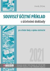 Souvislý účetní příklad s účetními doklady 2021