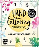 Handlettering - Das Starter-Set: Alphabete und Watercolor