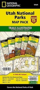 Utah National Parks [Map Pack Bundle]