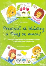 Procvič si hlásky a říkej se mnou! - Edukační karty k procvičení českých hlásek a jejich správné výslovnosti
