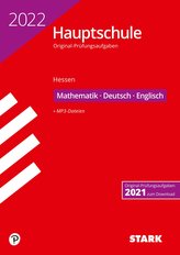 STARK Original-Prüfungen Hauptschule 2022 - Mathematik, Deutsch, Englisch - Hessen
