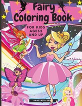 Fairy Coloring Book for Kids Ages 2 and UP