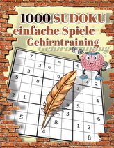 1000 SUDOKU einfache Spiele Gehirntraining