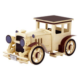 RoboTime dřevěné 3D puzzle Klasický automobil 1