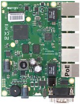 MikroTik RouterBOARD RB450Gx4 1 GB RAM, 4x 716 MHz, 5x Gbit LAN, 802.3af/at, vč. L5