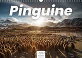 Pinguine - Die sympathischen Frack-Träger (Wandkalender 2022 DIN A3 quer)