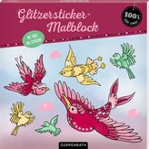 Glitzersticker-Malblock