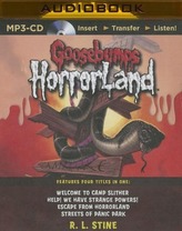 Goosebumps Horrorland Boxed Set #3: Welcome to Camp Slither, Help! We Have Strange Powers!, Escape from Horrorland, Streets of P