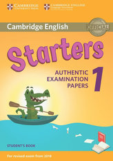 Cambridge English Young Learners 1 for revised exam from 2018 Starters Student´s Book