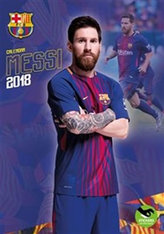 Messi - nástěnný kalendář 2018