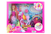 Barbie Princezna a duhový jednorožec herní set GTG01 TV