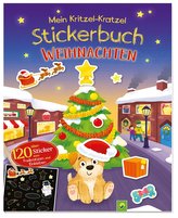 Mein Kritzel-Kratzel-Stickerbuch Weihnachten