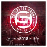 HC Sparta Praha - nástěnný kalendář 2018
